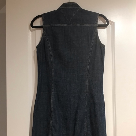 Y2K Tommy Hilfiger Denim dress (size 2) - Picture 4 of 4